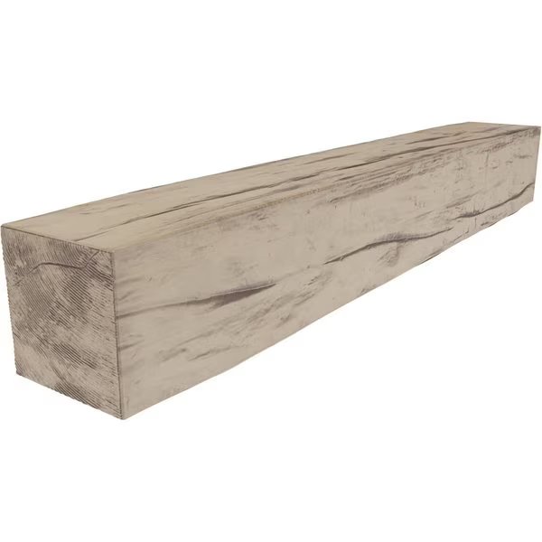 Riverwood Faux Wood Fireplace Mantel, Aged Pine, 6